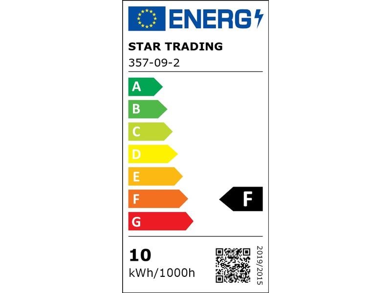 Star Trading Lampe 9,2 W (60 W) E27 avec détecteur de mouvement
