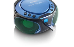 [radio portable] Lenco Lecteur radio/CD SCD-550 Bleu