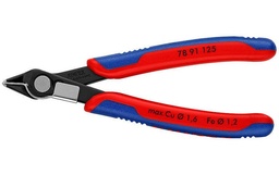 Knipex Pince coupante de côté pour l'électronique Super Knips avec serre-câble, 125 mm