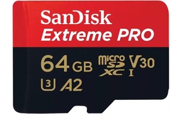 SanDisk Carte microSDXC Extreme PRO 64 GB