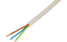 [107713] Max Hauri Câble d'installation TT 3x 1.5 mm2, 25 m, Gris