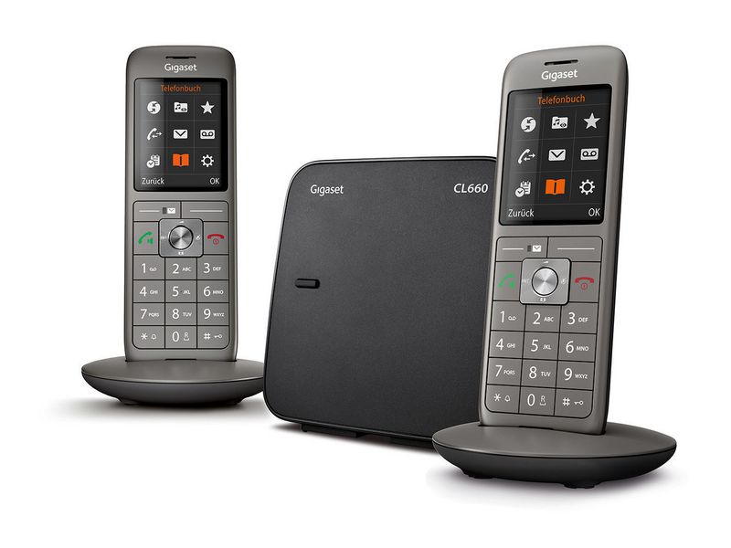 Téléphone sans fil Gigaset CL660 Duo - disponible à Cossonay