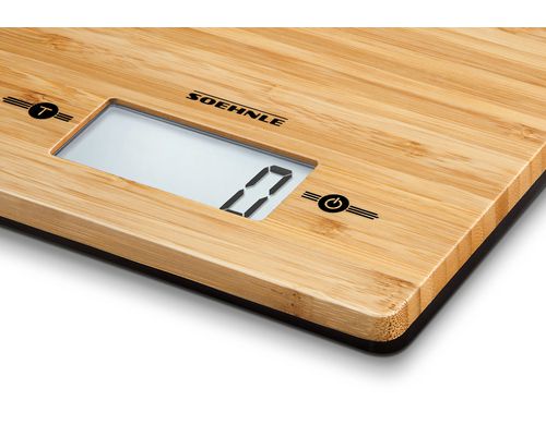 Soehnle Balance de cuisine Bamboo Brun