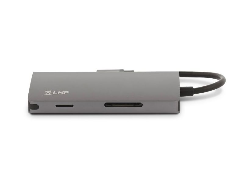 LMP Multiadaptateur USB type C - HDMI USB 3.0 RJ-45 USB type C