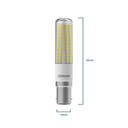 Osram LED Special T Slim B15d 7W 827 | Remplacement 60W