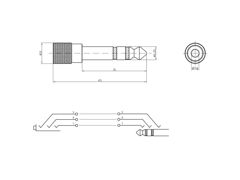 Bemero Adaptateur audio BA2002 Jack 6,3mm mâle - Jack 3,5mm femelle en vente à Cossonay, Morges, La Sarraz, Echallens, Lausanne