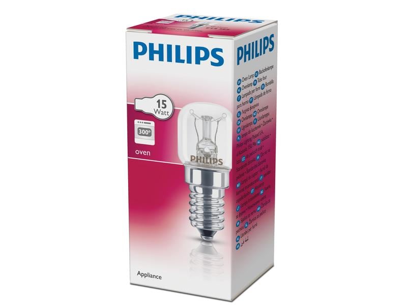 Philips Professional Lampe Four 15W E14 230-240 V T22 CL OV 1CT