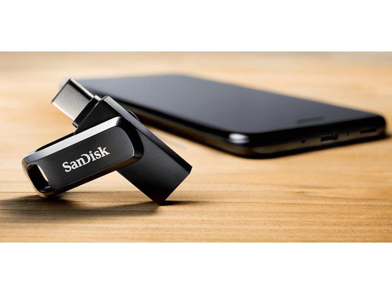 SanDisk Clé USB Ultra Dual Drive Go 64 GB