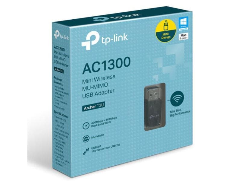 TP-Link Clé WiFi AC USB Archer T3U USB 3.0