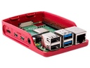 Raspberry Pi boîtier pour Raspberry Pi 4 Model B Rouge/Blanc