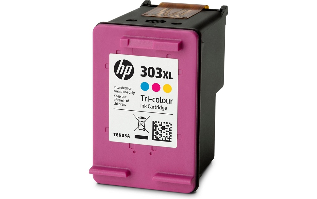 HP Encre Nr. 303XL (T6N03AE) Cyan/Magenta/Yellow