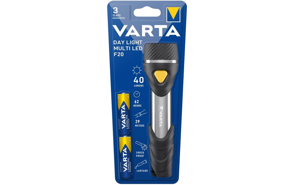 Varta Lampe de poche Day Light Multi LED F20