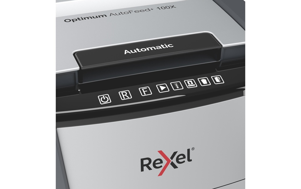 Rexel Déchiqueteuse de documents Optimum Autofeed 100X P-4, 100 Page(s)