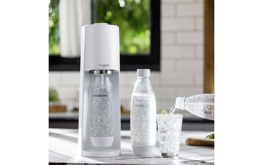 Sodastream Gazéificateur d’eau Terra Blanc