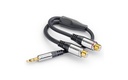 sonero Câble audio jack 3.5 mm - Cinch 0.25 m