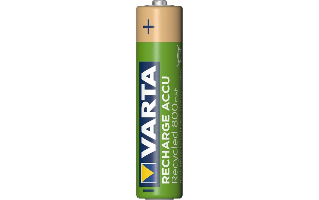 Varta Batterie Recharge Accu Recycled AAA 800mAh 800 mAh