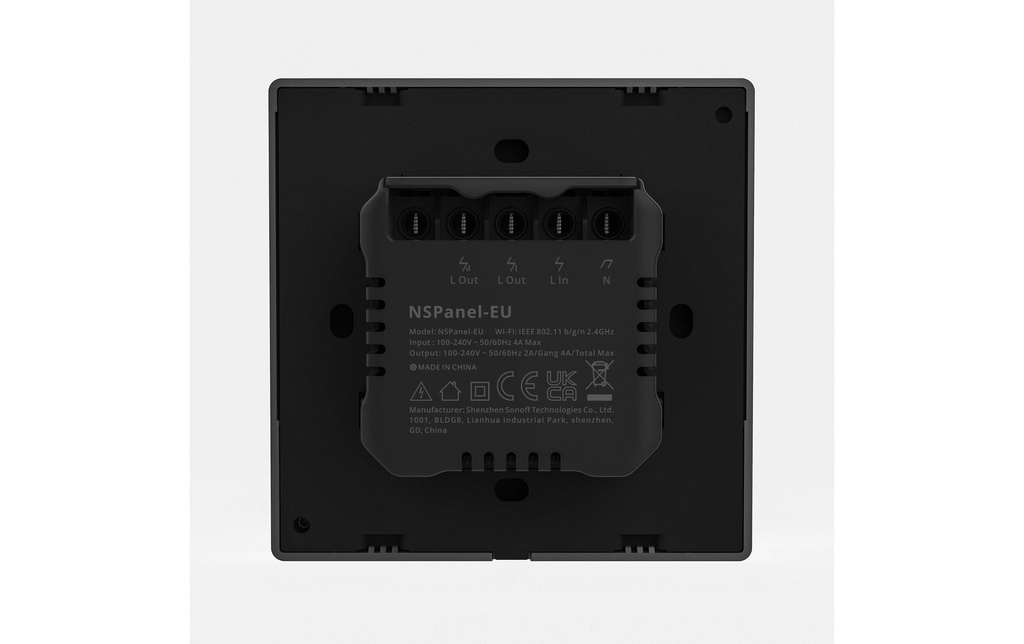 SONOFF Interrupteur mural intelligent avec écran NSPanel Wifi / Bluetooth