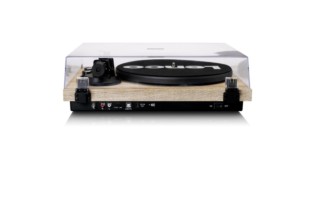 Lenco Tourne-disque LBT-188 Brun clair