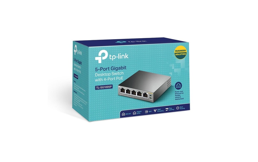 TP-Link PoE Switch TL-SG1005P 5 Port