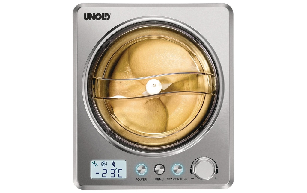 Unold Machine à glace Profi 2.5 l, Argenté