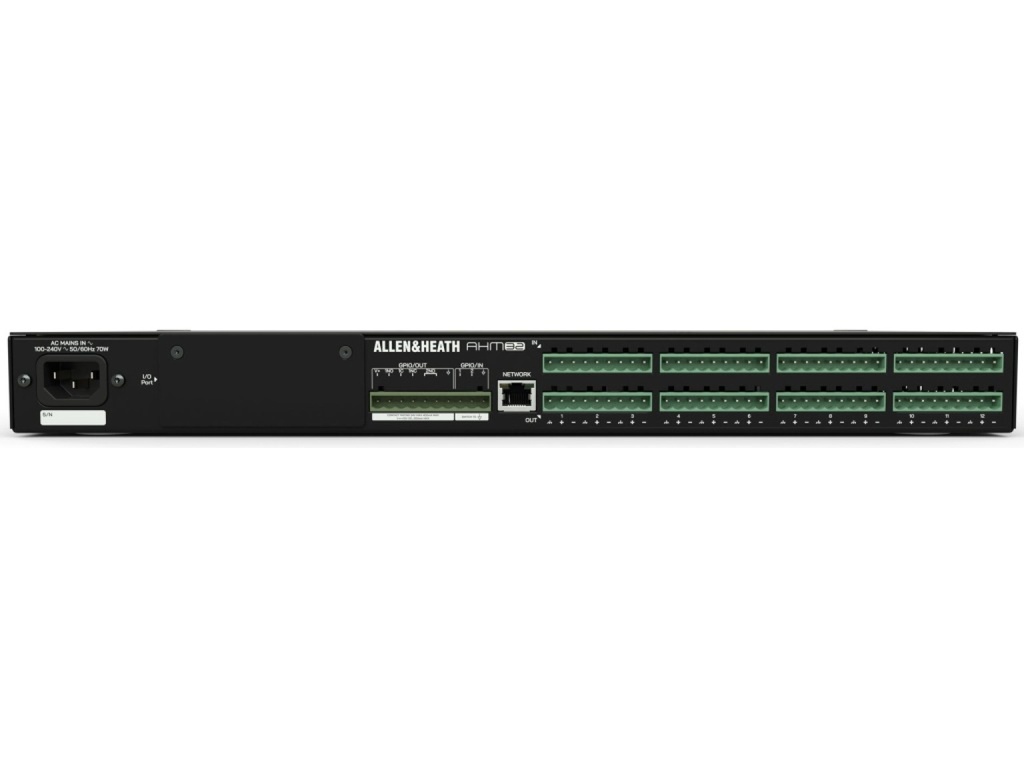 ALLEN &amp; HEATH AHM-32 - DSP Audio 12In/12Out en vente chez Expert Rochat SA à Cossonay