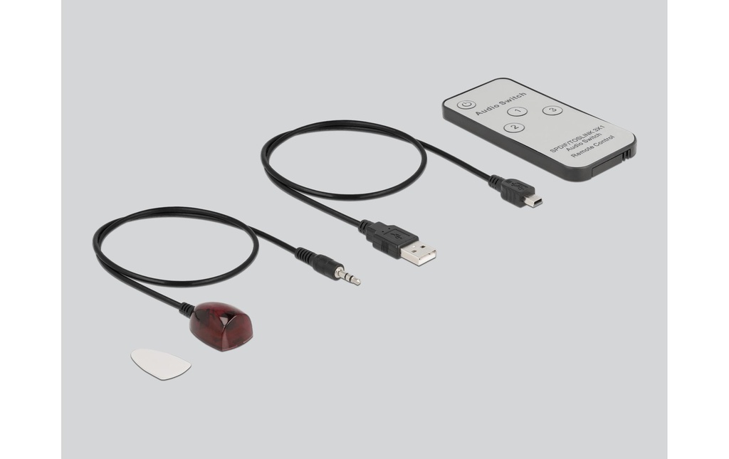 Delock Commutateur Toslink Switch 3 In 1 Out Toslink