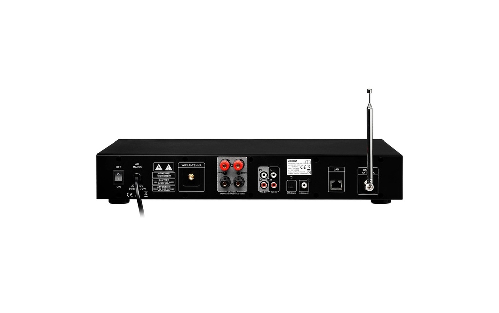 Noxon Lecteur audio réseau A580 CD Noir