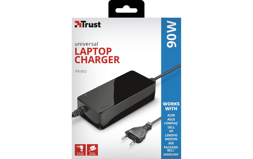 Trust Bloc d’alimentation 90 W Primo