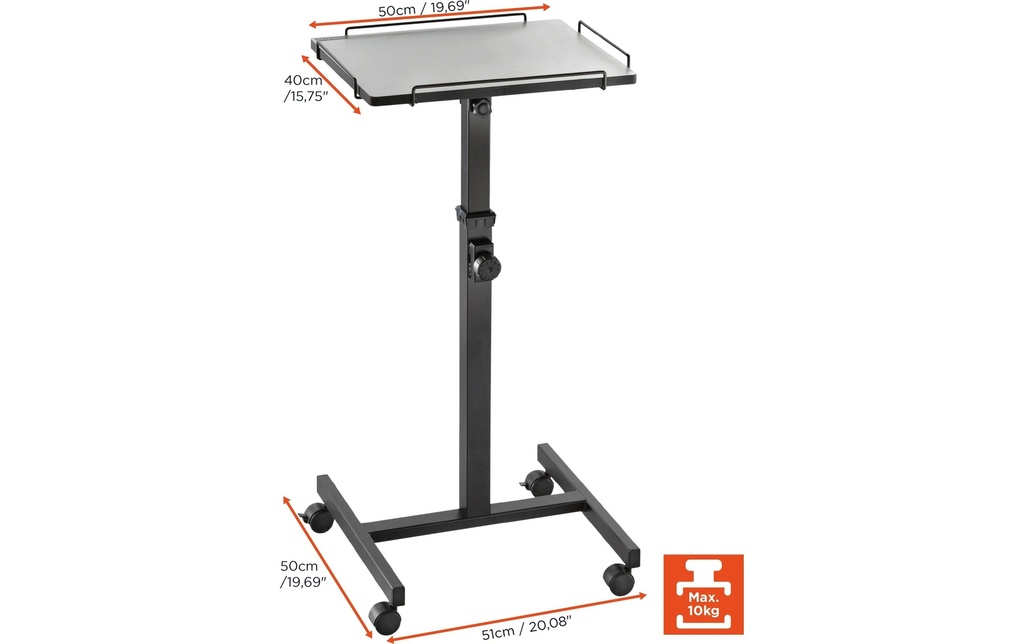 Celexon Table pour projecteur PT2000B noir - disponible à Cossonay