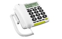 Doro Téléphone de bureau PhoneEasy 312cs Blanc