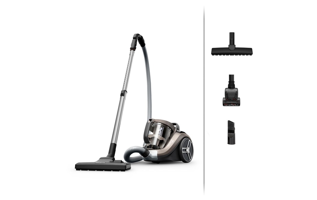 Rowenta Aspirateur traîneau Compact Power XXL Animal Noir