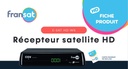 Récepteur CGV HD 1x Viaccess avec carte Fransat