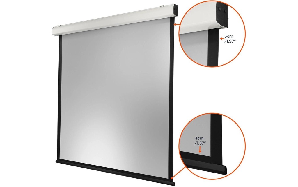 Celexon Écran mural motorisé Expert XL 350x350 cm 1:1