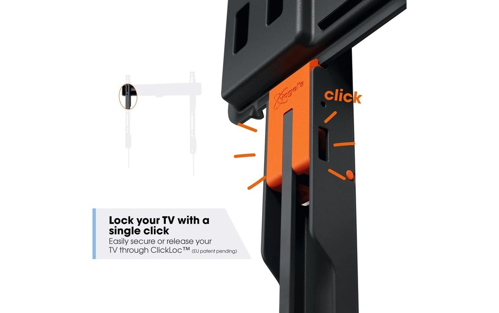 Vogel's Supports mural TVM 3405 SP Noir