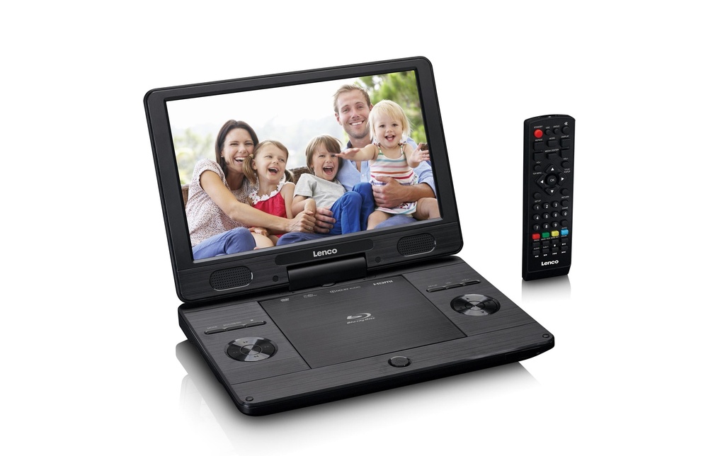 Lenco Lecteur Bluray portable BRP-1150 avec écran TFT de 11.5 pouces