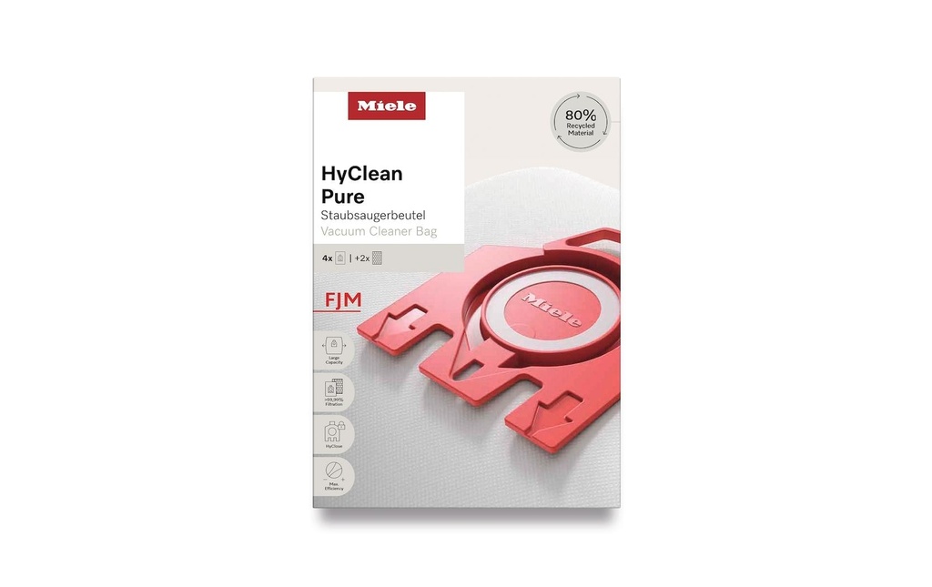 Miele Sac filtrant pour aspirateur FJM HyClean 3D 4 pièces