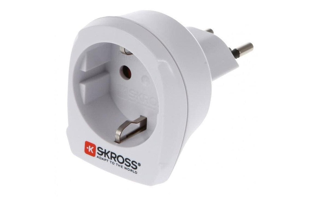 SKROSS Adaptateur de voyage Country EU – CH