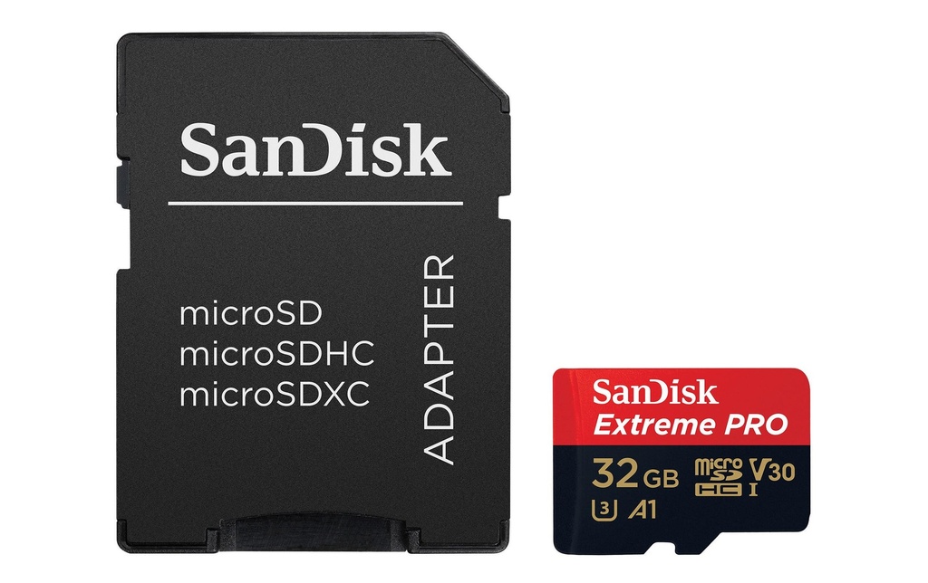 SanDisk Carte microSDHC Extreme Pro UHS-I V30 32 GB