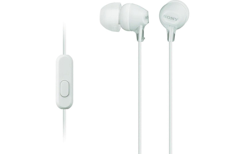 Sony écouteurs intra-auriculaires MDREX15APW blanc