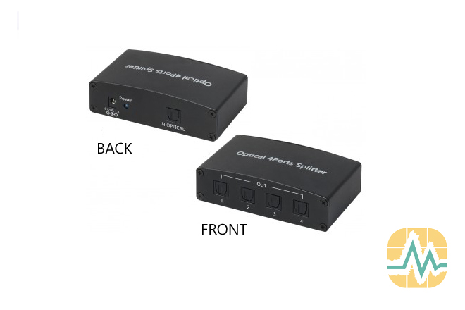 Distributeur TOSLINK 1 x 4 ERARD CONNECT