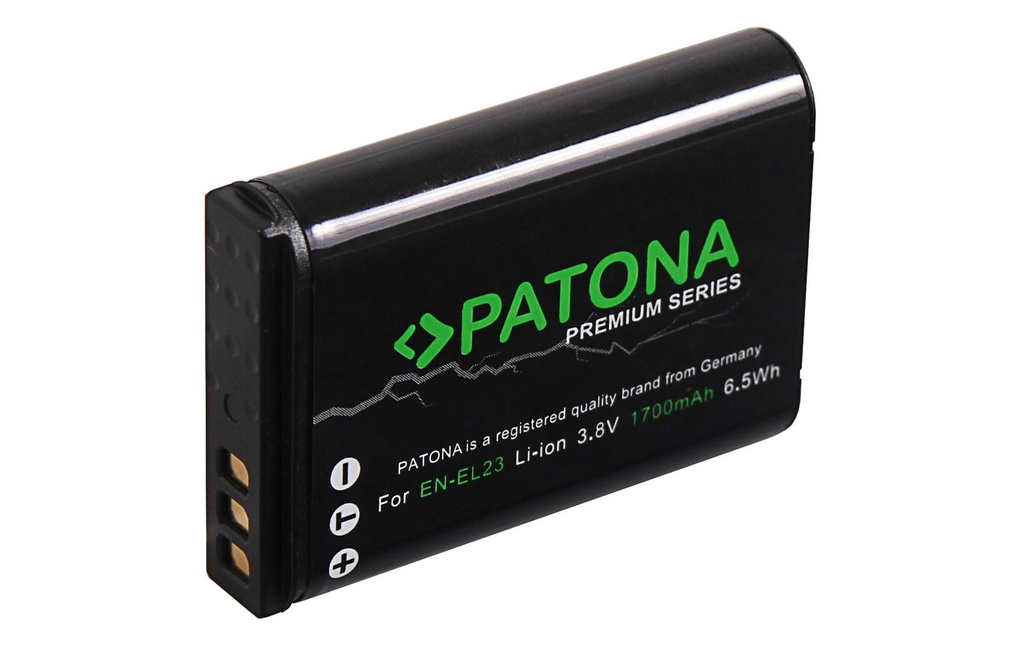 Patona Batterie pour Appareils photo numérique Premium EN-EL23