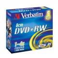 Verbatim DVD+RW 8CM /1.46GB 5 PCS.