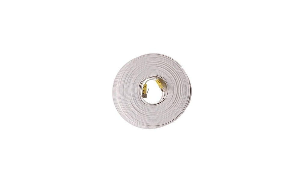 Swisscom Câble patch RJ-45 - RJ-45, Cat 6, UTP, 15 m, Blanc