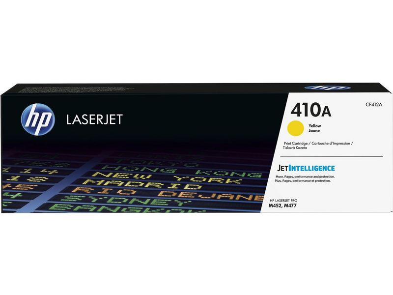 HP Toner Nr. 410A (CF412A) jaune