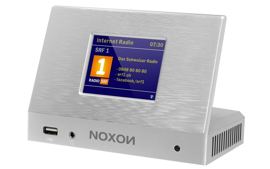 Noxon Tuner radio A120+ Argenté