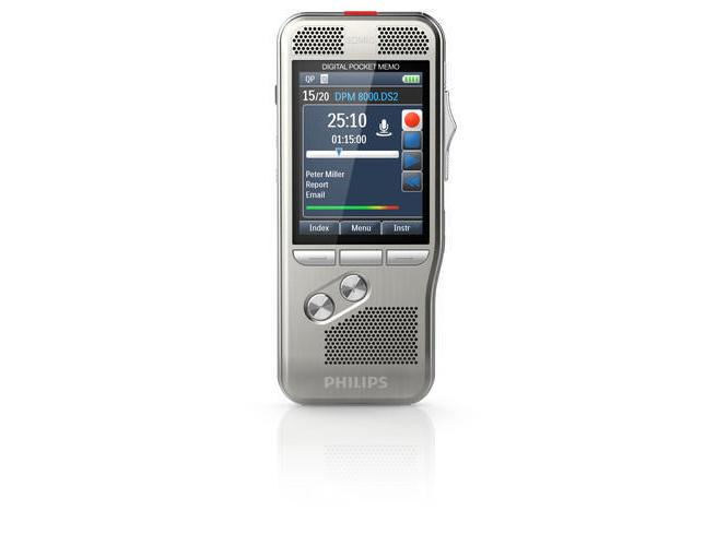 Philips Dictaphone Digital Pocket Memo DPM8300 Integrator