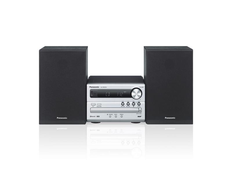 Panasonic Installation micro-HiFi SC-PM254 argentés