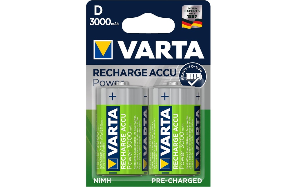 Varta Accumulateur D 3000 mAh