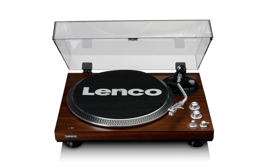 Lenco Tourne-disque L-92 Brun