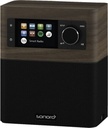 Sonoro  radio design STREAM noix-noir